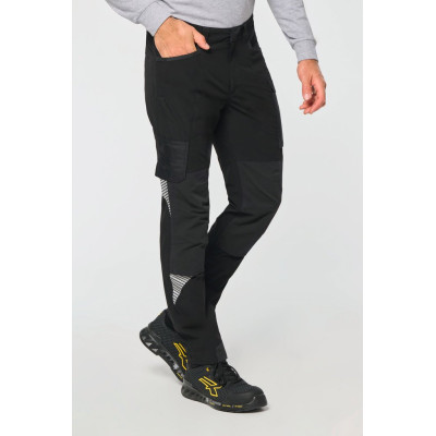 Recycled multi pocket light weight stretch trousers